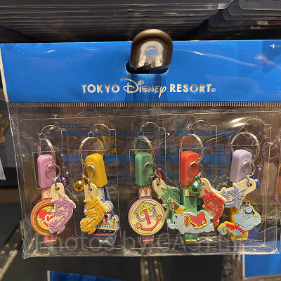 キーチェーンセット（パークモチーフグッズ）