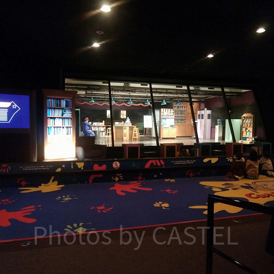 プレイングウィズおさるのジョージの前方はキッズエリア