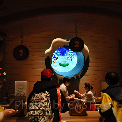 キノピオカフェのドリンクコーナー