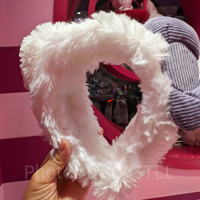 キティもこもこカチューシャ（白）