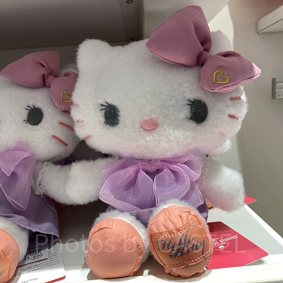 キティぬいぐるみ（シフォンリボン）