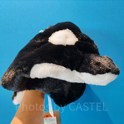 神戸須磨シーワールドのお土産・グッズ：シャチのファンキャップ