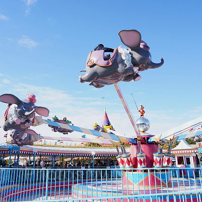 ダンボと一緒に空を飛ぼう♪