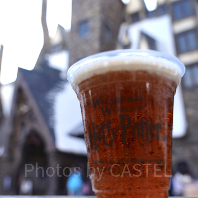 バタービールでひげを作って遊ぼう！