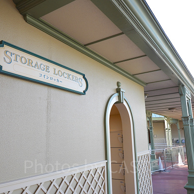 ディズニーランドのコインロッカーを活用しよう！