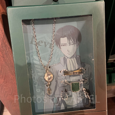 リヴァイ兵長のネックレス＆リングセット〔USJ×進撃の巨人〕