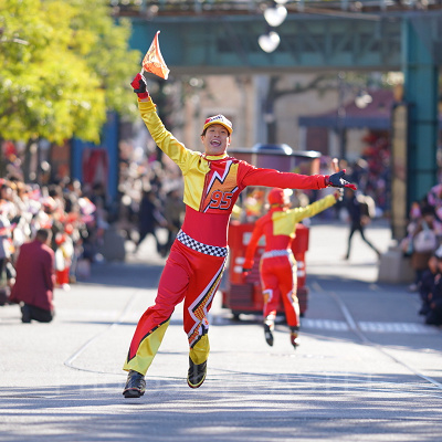ライトニング・マックィーン・ヴィクトリーラップのダンサー