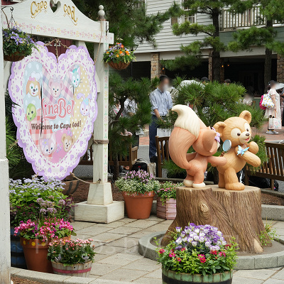 リーナベルとダッフィーのフォトロケーション