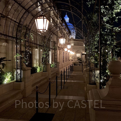 ソアリンの外のスタンバイレーンに並ぶ