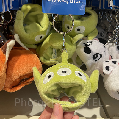 リトルグリーンメンのファンキャップキーチェーン