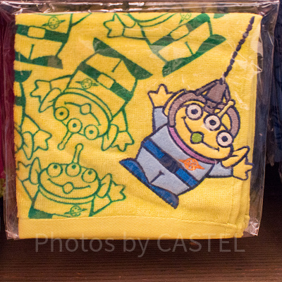リトルグリーンメンのウォッシュタオル①