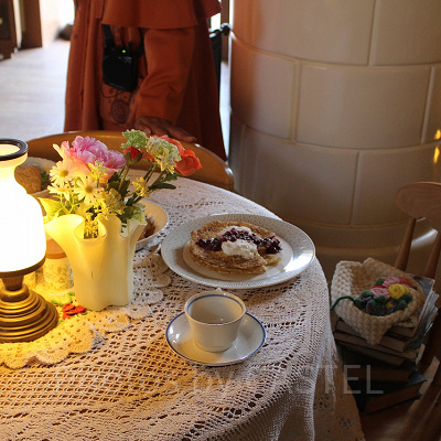 リトルミイの食べかけ？パンケーキ