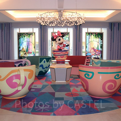 東京ディズニーセレブレーションホテルのロビー