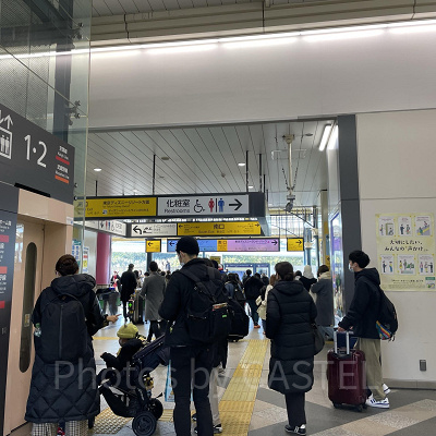 ディズニーランド混雑状況の現地レポート：朝の舞浜駅