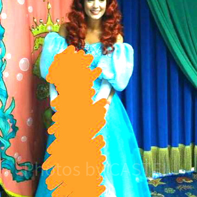 念願のアリエルとのご対面