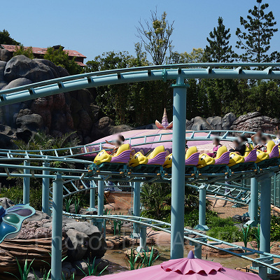 黄色いトビウオに乗って駆け抜けよう