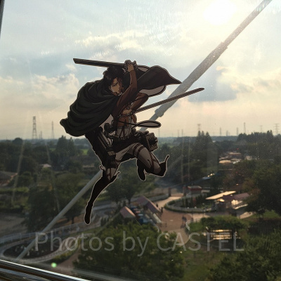 ゴンドラでどのキャラに会えるかはお楽しみ！（写真はリヴァイ）