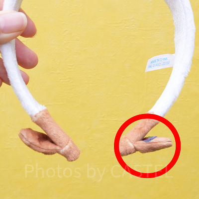 フォーキーの足に注目！