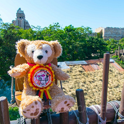 ロストリバーデルタ ダッフィー写真スポット<br />設定：16㎜ SS1/160 F10 ISO100