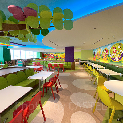 ロッツォ・ガーデンカフェの座席