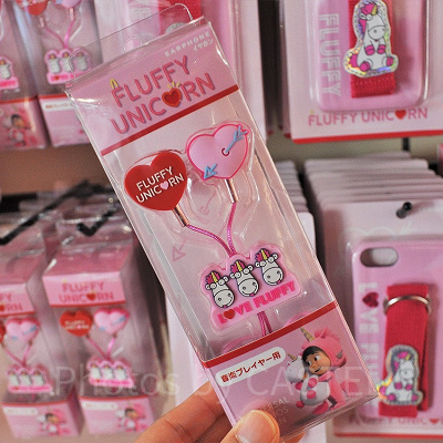 Love! FLUFFYハートイヤホン（音楽プレイヤー用）