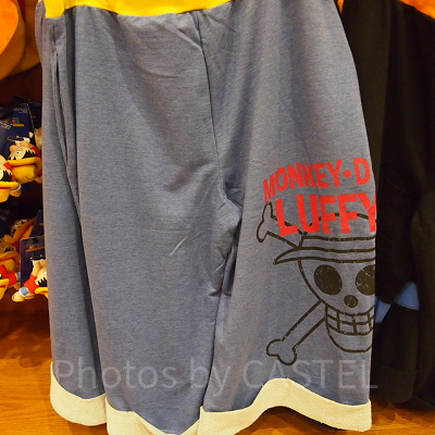 ルフィのハーフパンツ
