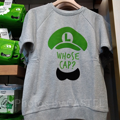 ルイージの半袖トレーナー