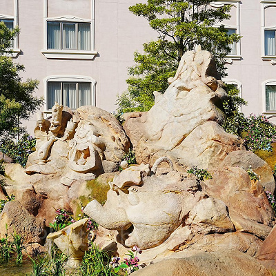 ルミエール、コグスワース、ポット夫人、チップ、ワードローブのロックワーク