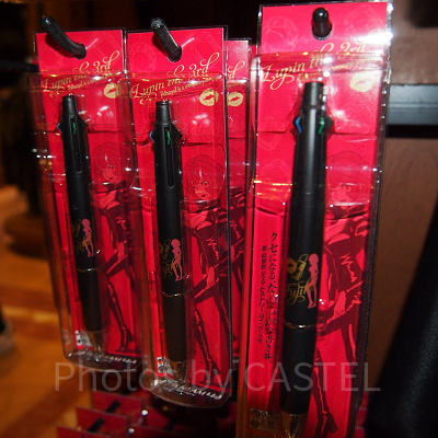 ルパン三世不二子ジェットストリームボールペン