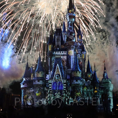 マジックキングダムの花火