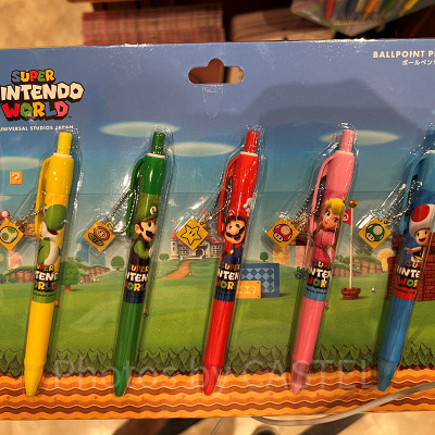 マリオのボールペンセット