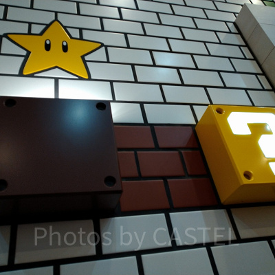 マリオカフェの店内装飾