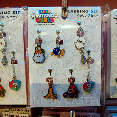 マリオカートのイヤリングセット