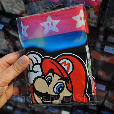 マリオ＆ルイージのメンズボクサーパンツ