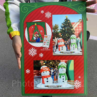 マリオ＆ルイージゆきだるま・フォト・オポチュニティ（USJクリスマスグッズ2023）