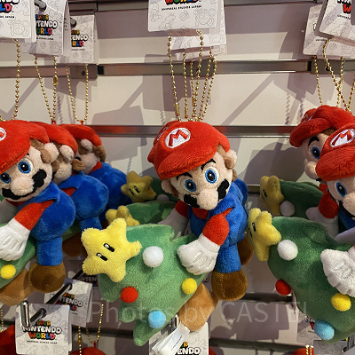 マリオマスコットキーチェーン（USJクリスマスグッズ2023）