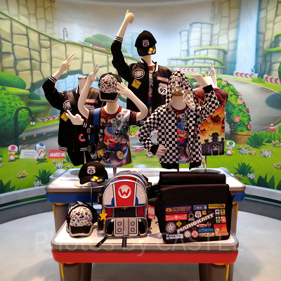 マリオモーターズのディスプレイ