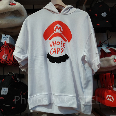 マリオの半袖パーカー
