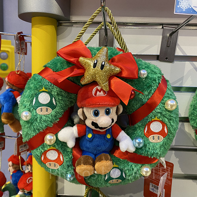 マリオのぬいぐるみリース（USJクリスマスグッズ2023）