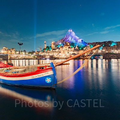 メディテレーニアンハーバー（ミッキー広場横） <br />設定：16㎜ SS20.0 F10 ISO100