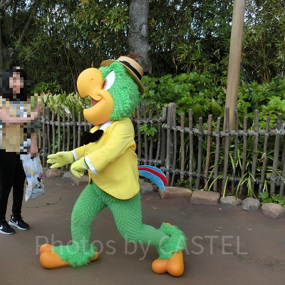 ロストリバーデルタでホセ・キャリオカと触れ合える