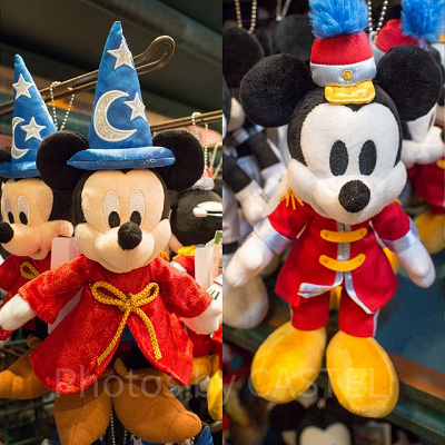 ミート・ミッキーぬいぐるみバッジ