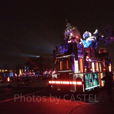 映画『トランスフォーマー』のメガトロンフロート／USJ新ナイトパレード