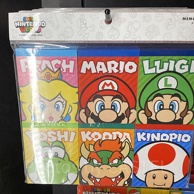 メモセット（マリオ全員集合）