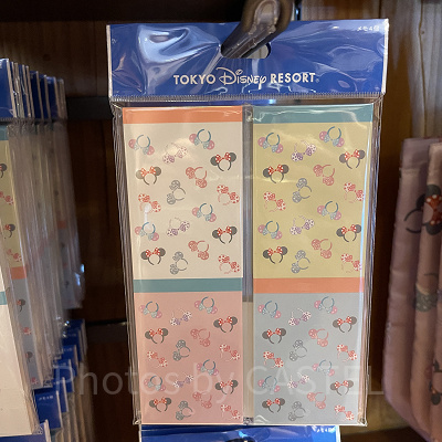 メモセット（ディズニーカチューシャ柄グッズ）