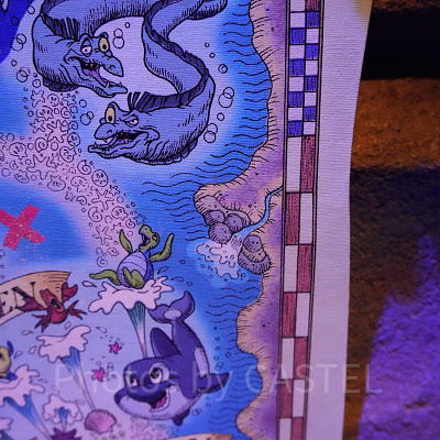 マーメイドラグーン隠れミッキー：アリエルのプレイグラウンド