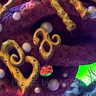 マーメイドラグーン隠れミッキー：ブローフィッシュ・バルーンレース