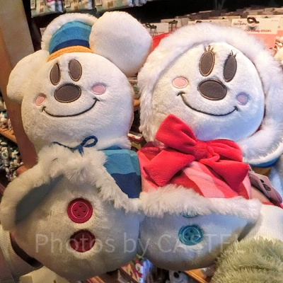 ミッキーとミニーのクッション