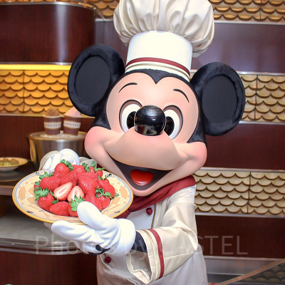 シェフ姿のミッキー
