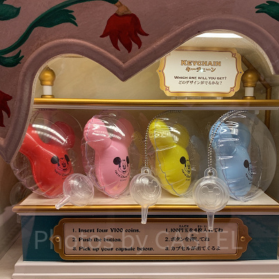 ミッキーバルーン型キーチェーン